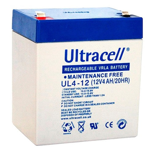 BATERIA SELLADA 12V-4AH ULTRACELL 4AH/20HR – Click Soluciones Digitales ...