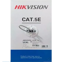 BOBINA DE CABLE UTP CAT5E 10CCA 90CU HIKVISION