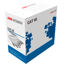 BOBINA DE CABLE UTP CAT5E 10CCA 90CU HIKVISION