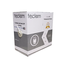 BOBINA DE CABLE UTP CAT5E 70CU 30AL TECLAM