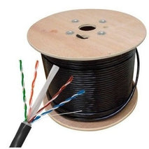 BOBINA DE CABLE UTP PARA EXTERIOR CAT5E  70CU 30AL TECLAM