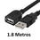 CABLE EXTENSION USB 2.0 MACHO A HEMBRA 1.8M ANERA AE-USBAM-AF-1.8M