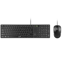 COMBO TECLADO + MOUSE USB GENIUS SLIMSTAR / C126