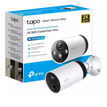 CAMARA / TP-LINK / 3MP / EXTERIOR / ESTATICA / TUBO / CON BATERIA / TAPO C420