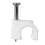 GRAPAS PARA CABLE COAXIAL BLANCAS X 100 HD-922W-100WHITE