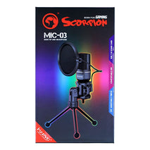 MICROFONO / PC / USB / GAMING / MARVO / MIC-03