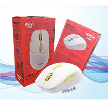 MOUSE / MARVO / WIFI Y BLUETOOTH / M809W-WH / BLANCO