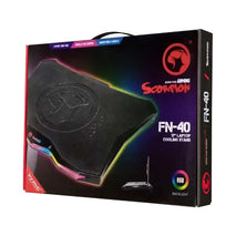 BASE / ENFRIAMIENTO / LAPTOP / 1 FAN / GAMING / MARVO / FN-40