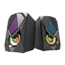 PARLANTES / PC / ANERA / USB Y AUX 3.5 / GAMING / NEGRO / AE-SUR118