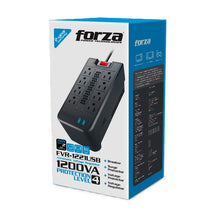REGULADOR / VOLTAJE / FORZA / 1200VA / 8 OUT / 2 USB / UR100FOR68 / FVR-1221USB
