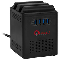 REGULADOR / VOLTAJE / QUASAD / 1000VA / 4 OUT / 4 USB / QUSB-648BK