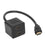 SWITCH HDMI 1 MACHO A 2 HEMBRAS HDMI ANERA AE-HDSP102-20CM