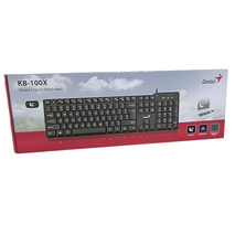TECLADO MEMBRANA GENIUS KB-100X
