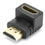 UNION HDMI HEMBRA A MACHO EN L