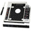 ADAPTADOR LECTOR PARA SEGUNDO DISCO DURO 2.5 HDD 12.7MM ANERA AE-ECC12701