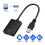 CABLE ADAPTADOR CONVERTIDOR DE USB MACHO 3.0 A HDMI HEMBRA FULL HD 1080P ANERA AE-USB3.0HD06