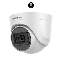 CAM DOMO 5MP PLÁSTICA CON AUDIO HIKVISION TURBO HD DS-2CE76H0T-ITPFS