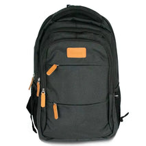MOCHILA NOTEBOOK QUASAD NYLON 15.6 NEGRO / CAFE 1025-2