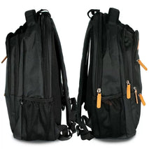 MOCHILA NOTEBOOK QUASAD NYLON 15.6 NEGRO / CAFE 1025-2