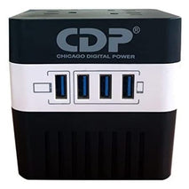 REGULADOR / VOLTAJE / CDP / 600VA / 4 OUT / 4 USB / RU-AVR604