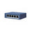 SWITCH 4 PUERTOS POE 10/100MB 1 PUERTO 10 / 100 / 1000MB 35W HIKVISION DS-3E0505P-E/M