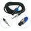 CABLE DE AUDIO SPEAKON 15 FT A 1/4 MONO 4.5M DJ BK 77BSC715