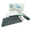 COMBO TECLADO+MOUSE INALAMBRICO RECARGABLE MULTI-DEVICE