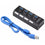 HUB USB 4 PUERTOS 3.0 CON SWITCH TIPO REGLETA V-HUB4P-3.0
