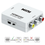 ADAPTADOR / CONVERTIDOR HDMI HEMBRA A 3 RCA 1080P