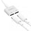 ADAPTADOR 2 EN 1 IPHONE A AUDIO Y CARGA TIPO C