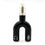 ADAPTADOR CONVERTIDOR DE AUDIO Y MICROFONO POR JACK 3.5MM MAHCO HV-957