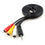 CABLE DE AUDIO 3 RCA MACHO A 3.5MM MACHO 1.5M AE-3.5MMM-3RCAM-1.5M-G
