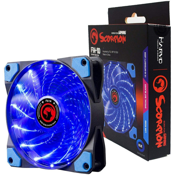 Nox Cool Fan 120 Rojo - Comprar Ventilador Caja LED 12 Cm. Barato