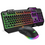 COMBO TECLADO Y MOUSE GAMER LED HAVIT