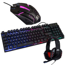 COMBO / GAMESTERGEAR / TECLADO + MOUSE + AUDIFONO / GAMING / SY-KIT53005