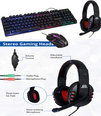 COMBO / GAMESTERGEAR / TECLADO + MOUSE + AUDIFONO / GAMING / SY-KIT53005