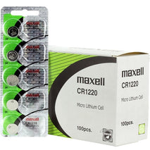 PILAS BATERÍAS DE LITIO 3V MAXELL CR1220