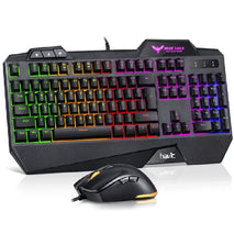 COMBO TECLADO Y MOUSE GAMER LED HAVIT