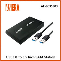 ENCLOSURE / SATA / 3.5 / USB 3.0 / ANERA / AE-EC35303 / DISCO PC