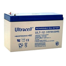 BATERIA SELLADA 12V-7AH ULTRACELL 4AH/12VDC