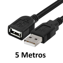CABLE EXTENSION USB 2.0 MACHO A HEMBRA 5M ANERA AE-USBAM-AF-5M