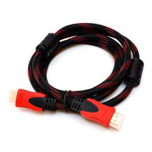 CABLE HDMI 5 METROS CORDON NEGRO Y ROJO