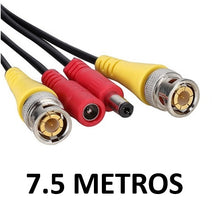 CABLE PARA CAMARA DE SEGURIDAD 7.5MTS AE-BNCDC-7.5M