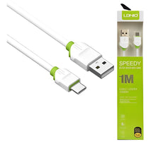 CABLE DE CARGA Y DATOS USB A V8 1 MTS LDNIO LS32