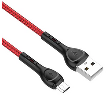 CABLE DE CARGA Y DATOS USB A V8 1 MTS LDNIO LS481