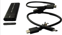 ENCLOSURE / SATA / NVME / M.2 / USB 3.0 / TYPO C / SHL-R320