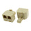 DUPLICADOR DOBLE PARA RJ45 1 MACHO A 2 HEMBRAS 1M-2H