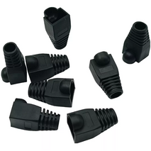 CAPUCHON / RJ45 / POR UNIDAD / NEGRO / T-7162-BLK