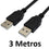 EXTENSION USB 2.0 MACHO A MACHO 3M ANERA AE-USBAM/AM-3M