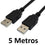 EXTENSION USB 2.0 MACHO A MACHO 5M ANERA AE-USBAM-AM-5M